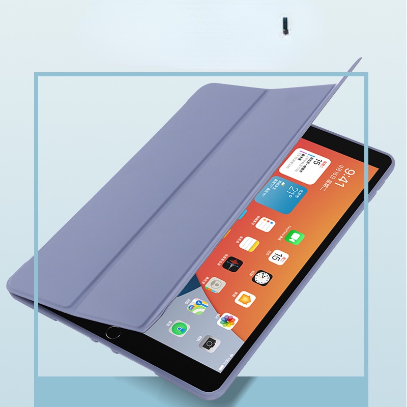 Tri-fold Case Pelindung Tablet Ipad 2020 Versi 10.2 Inch 3 Mini5 2019 11 Cocok Untuk 10.9 Inch