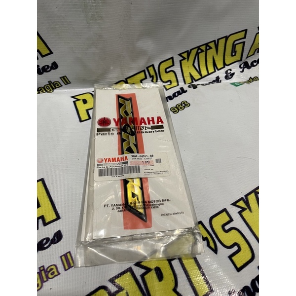 Emblem box aki rx king new peredam original