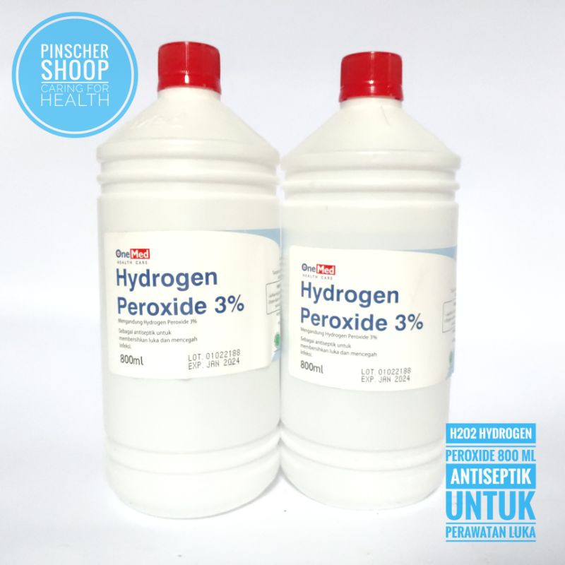 Pehidrol H2O2 Onemed 800 Ml Pembersih Luka / Botol