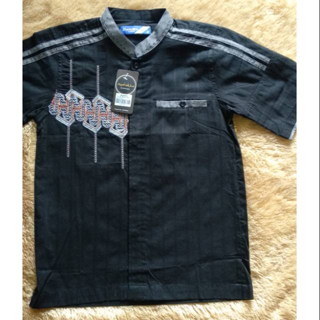 Baju koko pendek anak SYAHDIKA