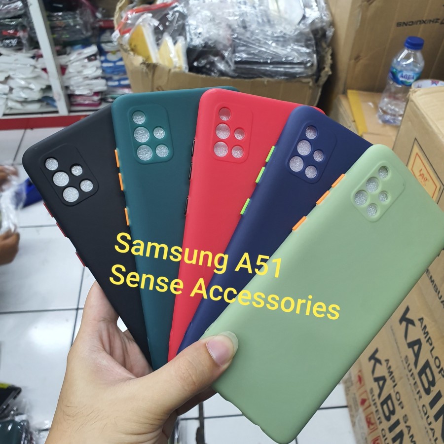 SAMSUNG A11 M11 A51 A02S Soft Case Candy Proctector Camera Silicon Warna Premium