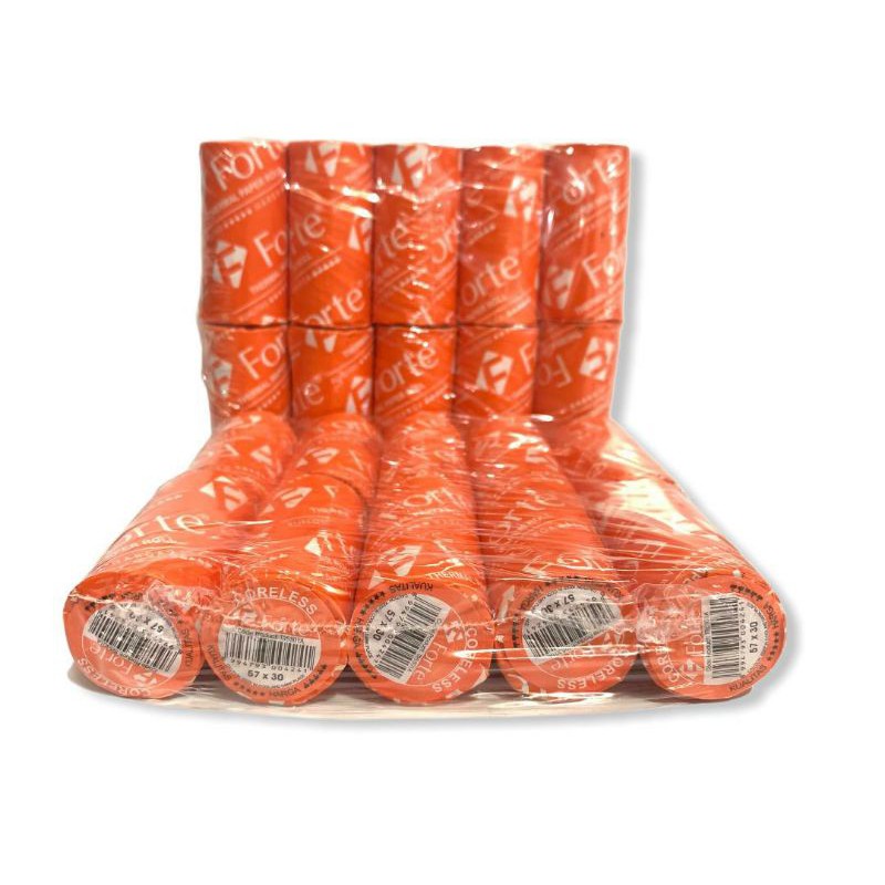 

Thermal paper roll forte 57x30 / kertas print / kertas kasir / register roll / kertas struk