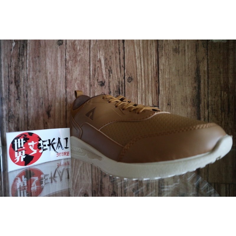 SEPATU MURAH AEROSTREET TIGER COKLAT MUDA (SIZE 40-44)
