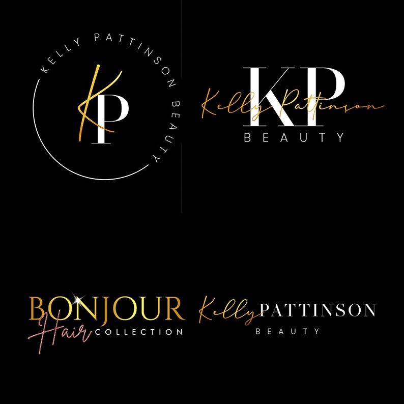 Jasa Desain Logo Olshop Logo CustoBlack Gold Unik Elegant