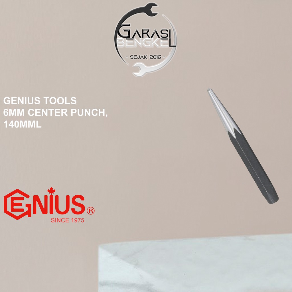 

Genius Tools Center Punch - Mata Centre - 6 mm