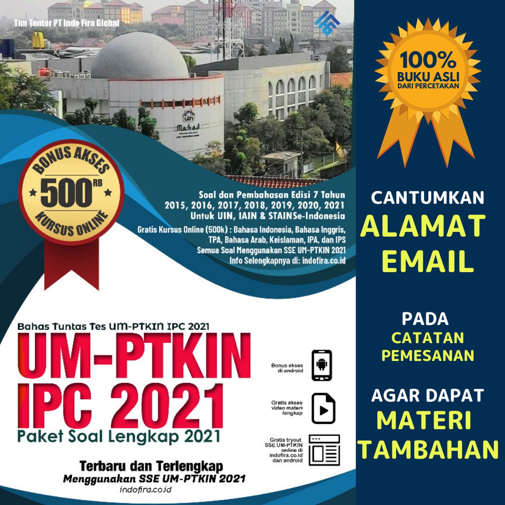 Buku Um Ptkin Ipc 2021 Gabungan Soal Um Ptkin Ipa Ips Dan Materi Umptkin 2021 Lengkap Shopee Indonesia