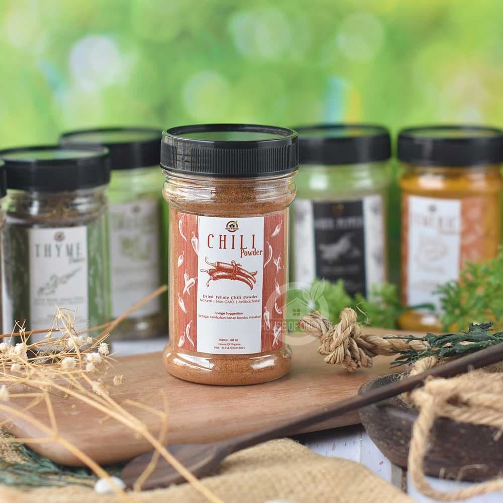 

PROMO HOUSE OF ORGANIX CHILI POWDER 60 GR TERMURAH