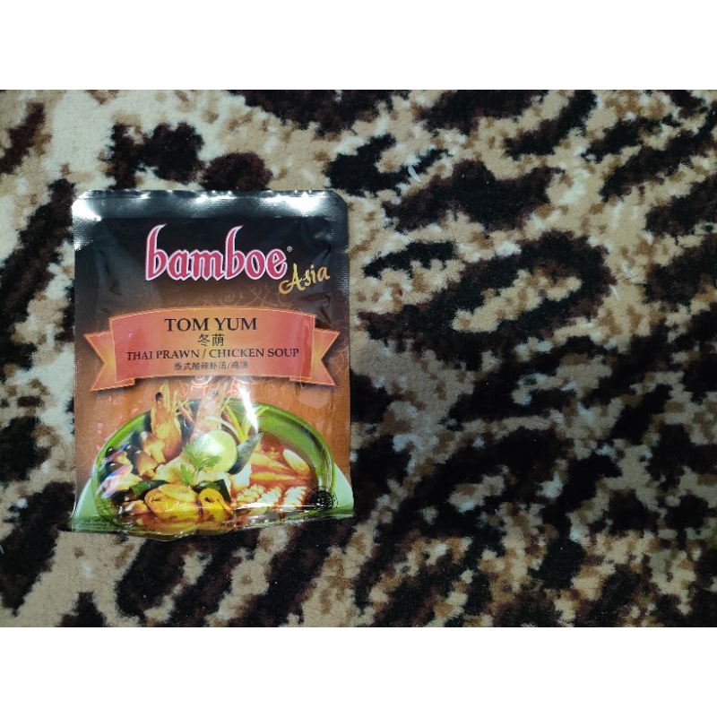

bamboe Tom yum thaiprawn/chicken soup