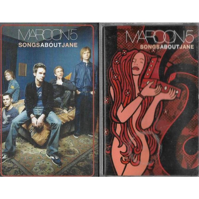 Kaset Pita Original - Maroon 5 Songs About Jane HEMAT