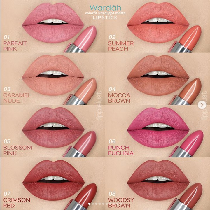 Wardah Colorfit Ultralight Matte Lipstick