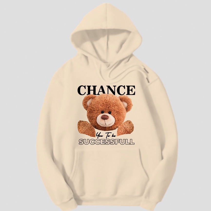 MVP - Chance Bear Hoodie - Hoodie Beruang Unisex