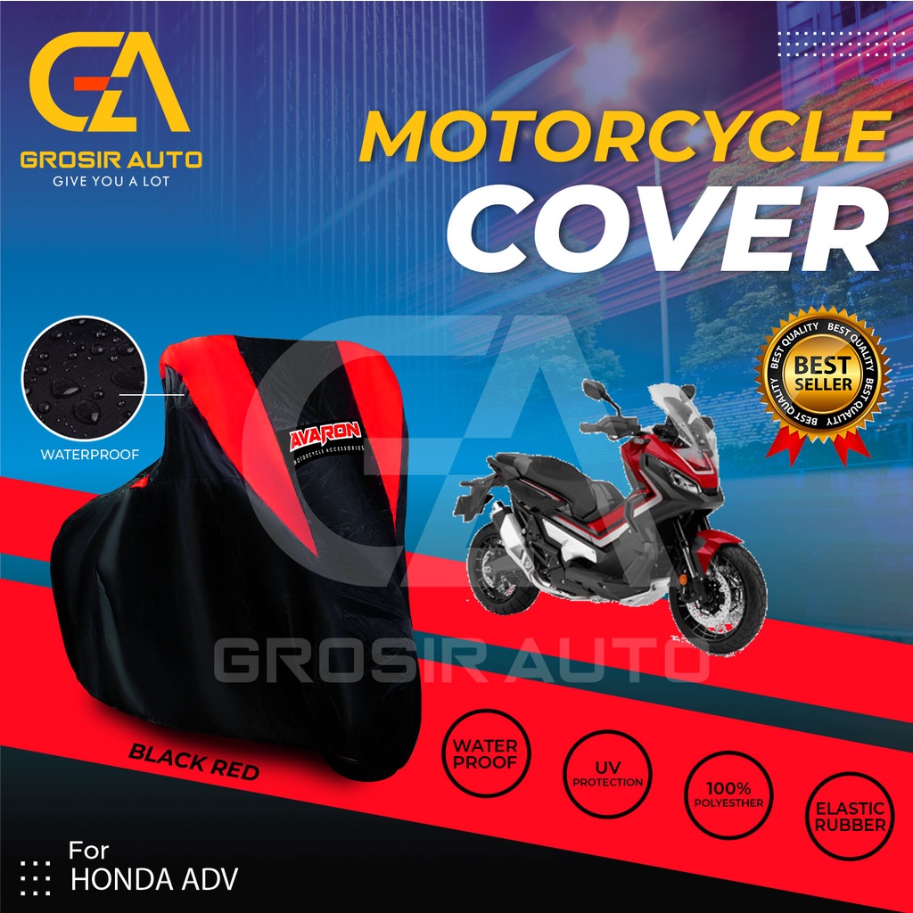 Sarung Motor AVARON ADV Penutup Pelindung Body Cover Motor Warna Anti Air Merk Avaron