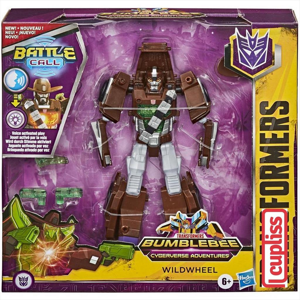 Hasbro Transformers E8374 Wildwheel Battle Call Lights Cyberverse