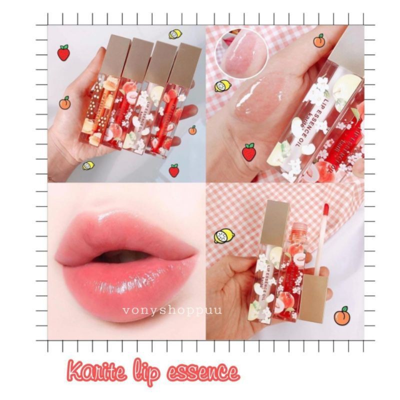 VITAMIN BIBIR RASA BUAH DAN MADUU ORIGINAL THAILAND ANTI BIBIR PECAH PECAH HITAM LIPGLOSS BENING