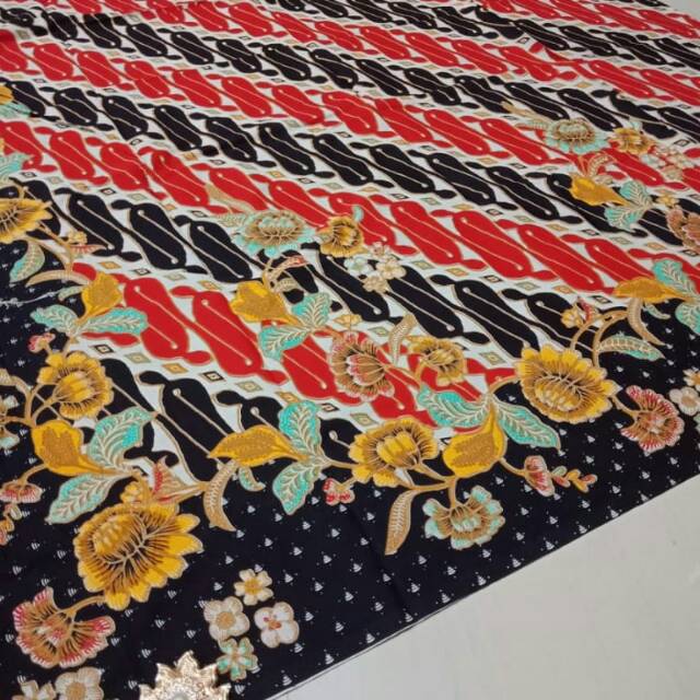 Kain batik solo kembang parang