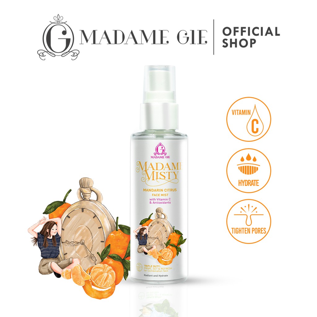 Madame Gie Madame Misty - MakeUp Face Mist Setting Spray-1