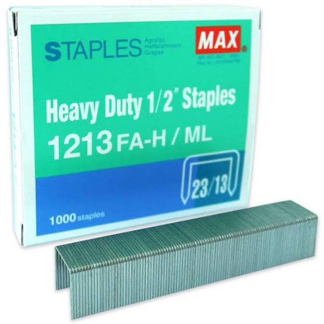 

Isi Staples Max 12-13