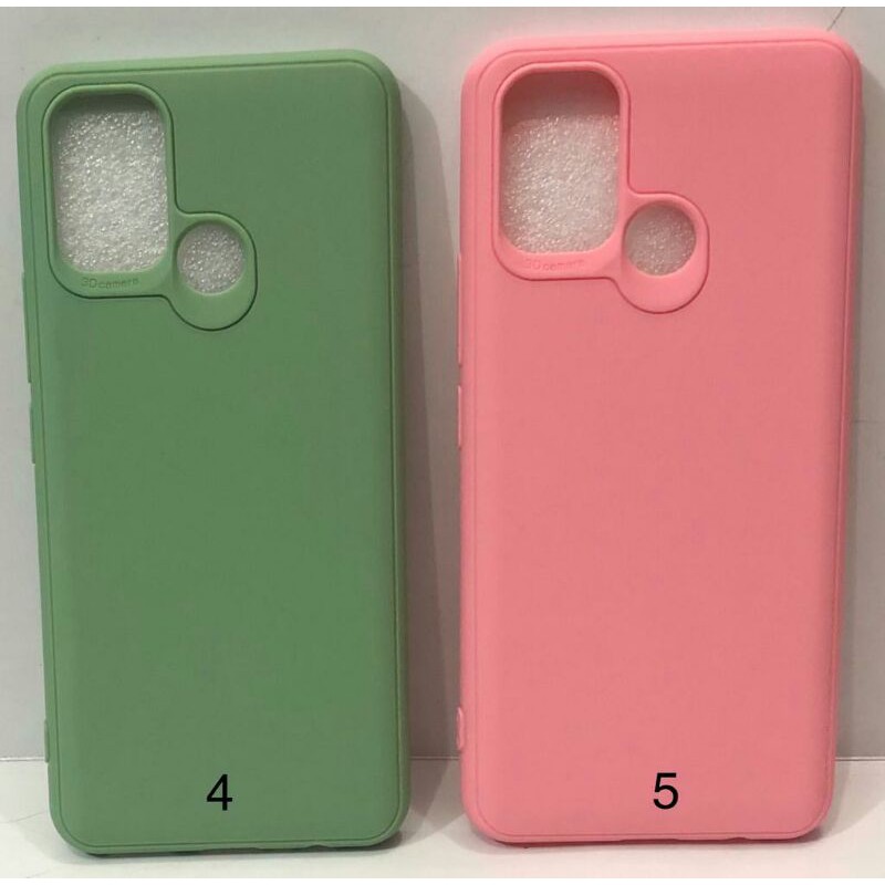 BABY SKIN ULTRATHIN CASING SOFTSHELL CANDY MACARON REALME C17 7i