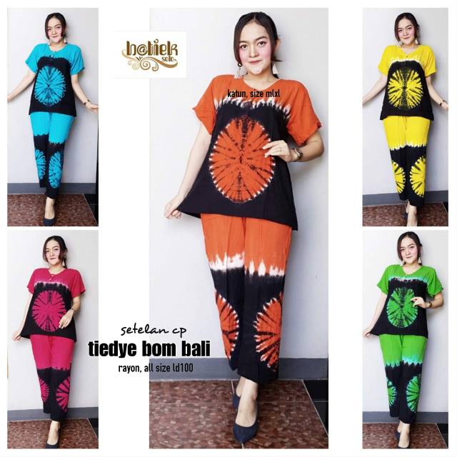 Setelan cp tiedye bom bali