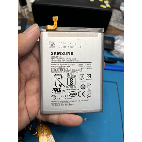 baterai original copotan m30s