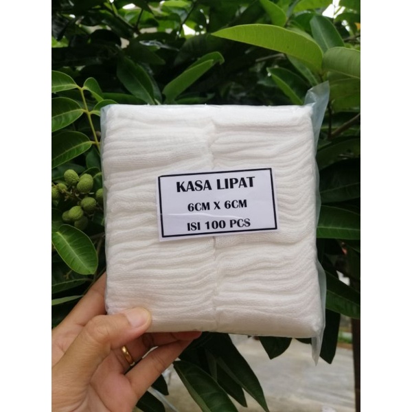 Kasa lipat non steril 6cm x 6cm isi 100 pcs