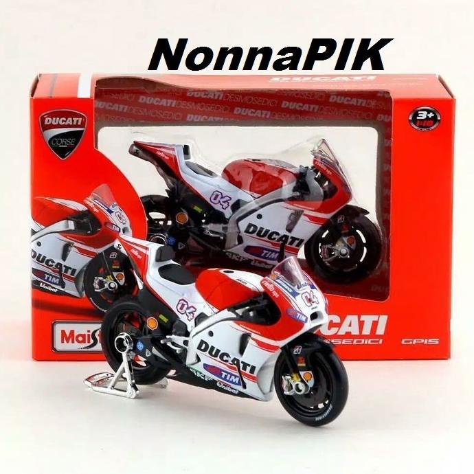 Maisto Diecast - Ducati Desmosedici 2015 Skala 1:18 - Andrea Dovizioso