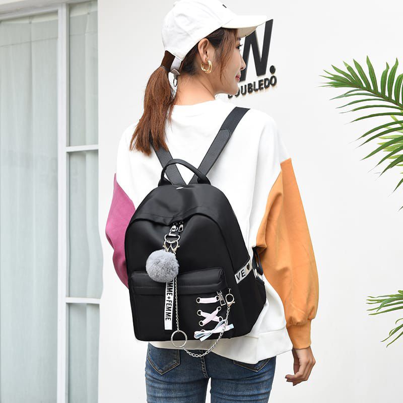 Tas Ransel Wanita Backpack Fashion Korea Murah Promo Tas Cewek