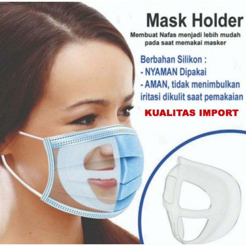 PENYANGGA MASKER MODEL SENSI - MASK BRACKET SILICONE
