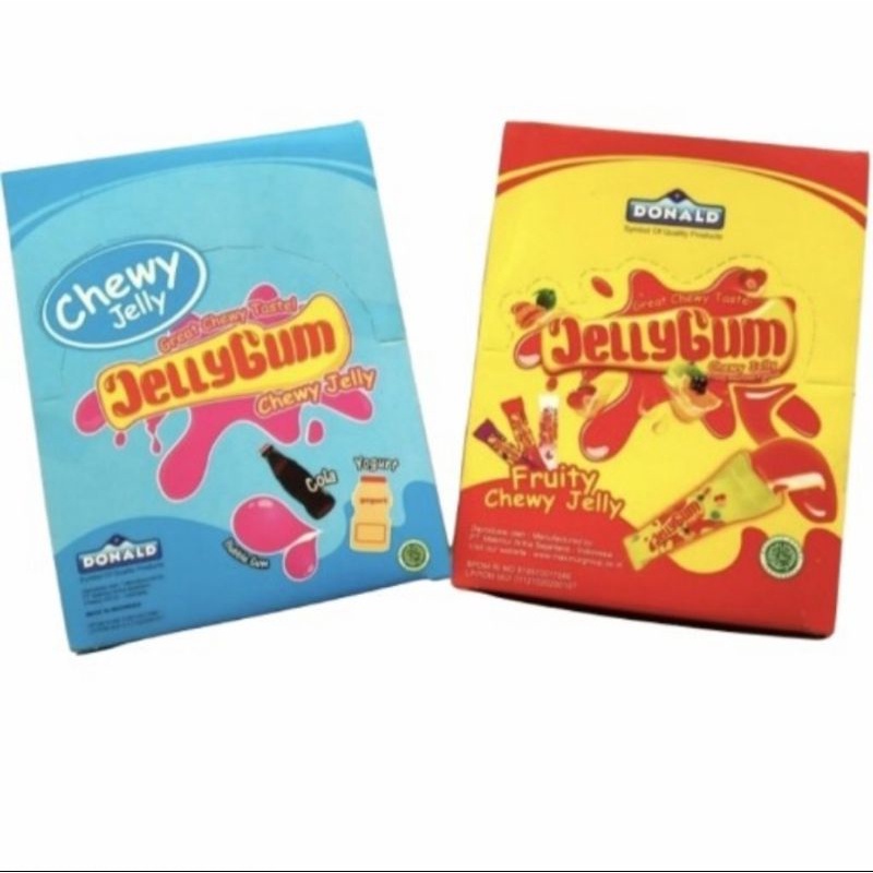 

Jelly Gum Chewy Jelly isi 24 pcs