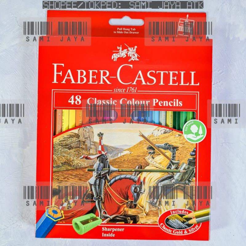 

Pensil Warna Faber Castell Classic 48W 48 Warna