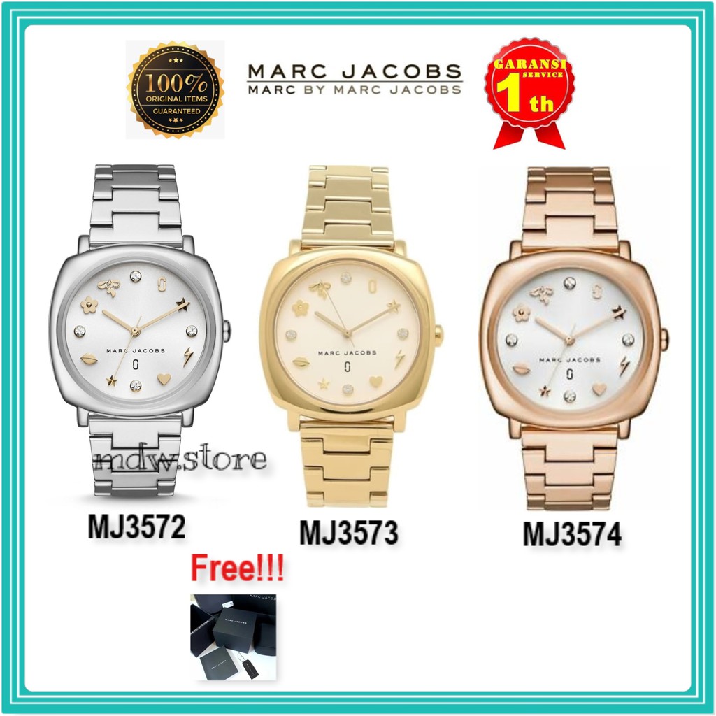 Original MJ Type MJ3572 MJ3573 MJ3574 Jam Tangan Wanita