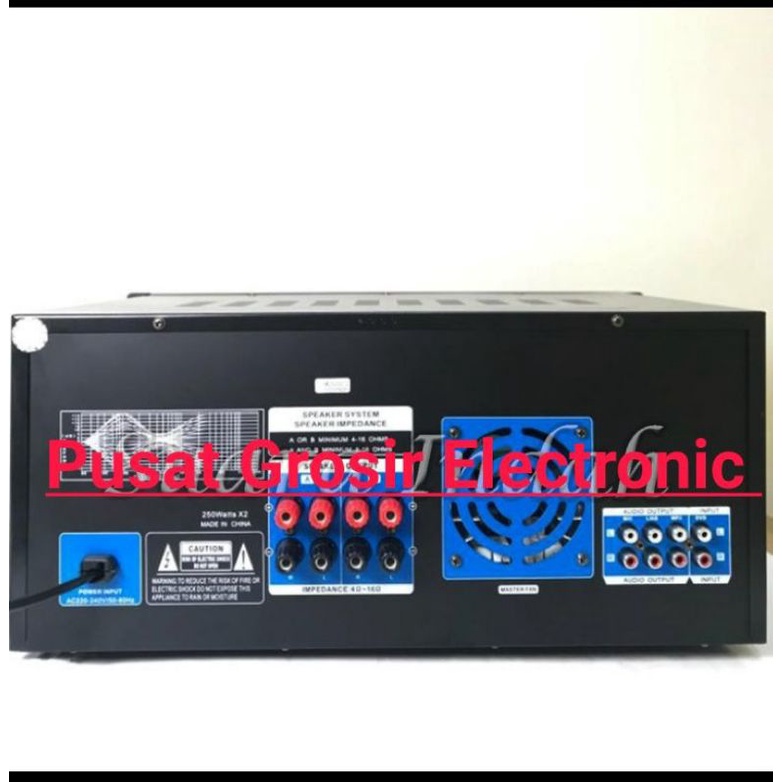 AMPLIFIER  JACK RODWELL A4400 AMPLI KARAOKE A 4400