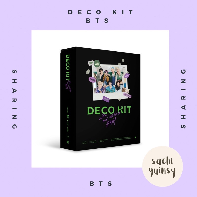[PO] SHARING DECO KIT BTS UNIVERSE