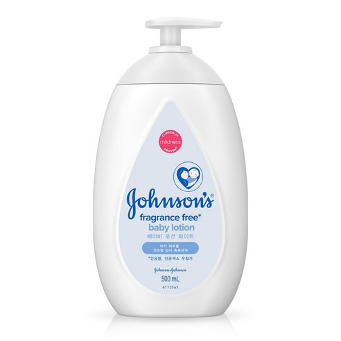 Johnson's Fragrance Free Lotion (500ml) - KOREA