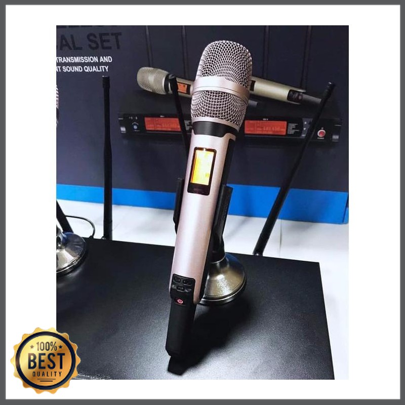 Mishad Shop -  Mic Handle SKM 9000 Wireless Mic Pegang Satuan GU-5117-2540