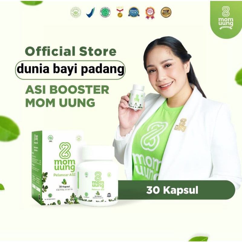 Mom Uung Asi booster 30 kapsul &amp; 60 kapsul / Pelancar asi natural