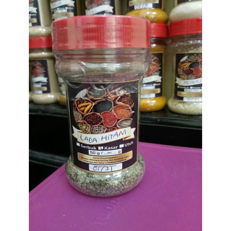 

LADA HITAM KASAR / BLACKPEPPER CRUSHED 50GRAM