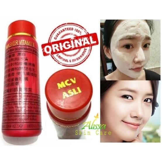 MASKER WHITENING / MASKER GLOWING / MASKER VITAMIN