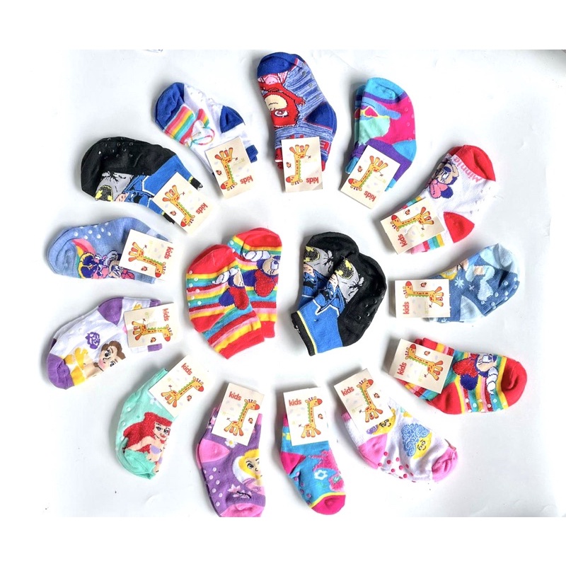 CHILD KIDS Kaos Kaki Bayi / Kaos Kaki Anak Laki Laki Perempuan / Kaos Kaki Anak Motif Lucu Anti Slip Baby Socks