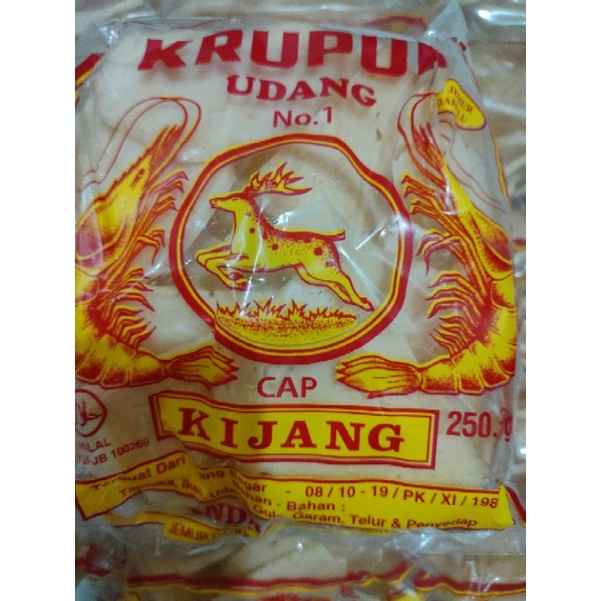 

Kerupuk Udang Cap Kijang Krupuk Udang Indramayu