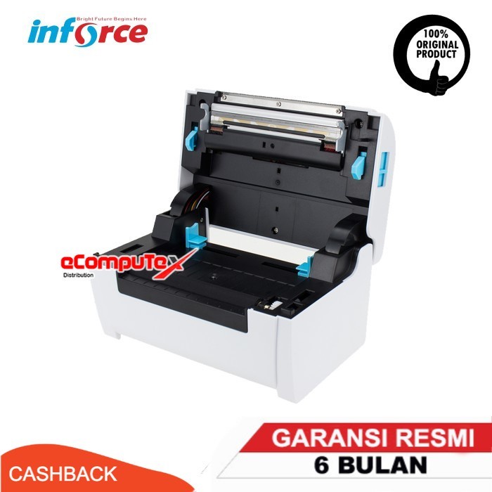 PRINTER LABEL BARCODE RESI THERMAL INFORCE 1808 - GARANSI RESMI