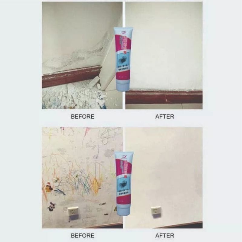 PASTA wall repair krem DEMPUL tembok instan