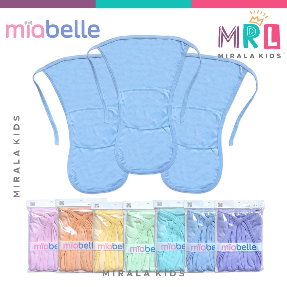 Miabelle Popok Bayi - Popok Kain Popok Tali Popok Polos 1 set isi 3pcs