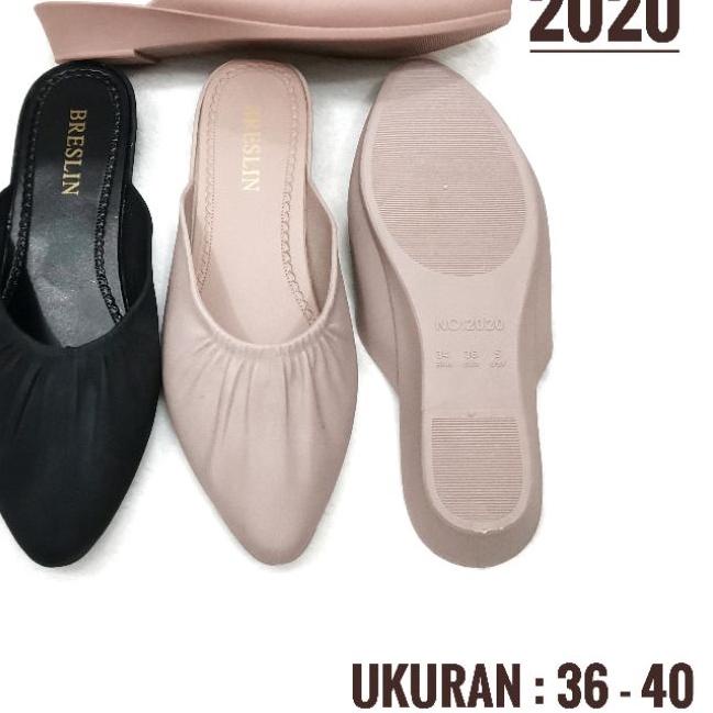 ➲ Sandal Wanita Jelly Breslin 2020-1A - Sandal Wedges Wanita Breslin ❊