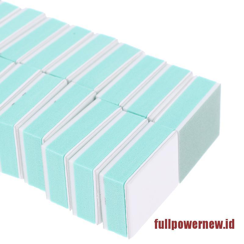 【COD】50Pcs Nail Buffer Block Grit Nail Art Sanding Polish UV Gel Shining Buffer Files