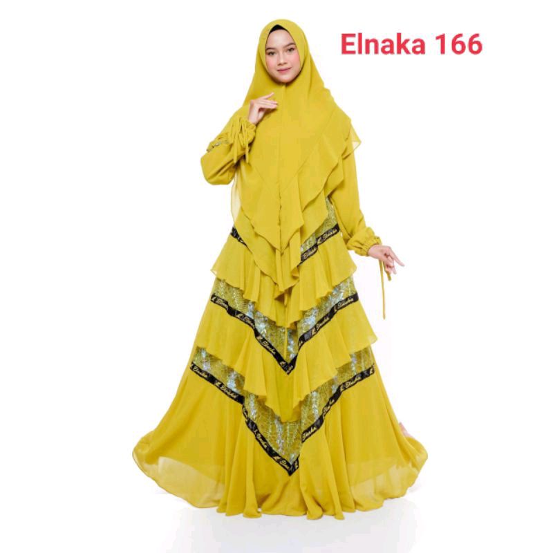 nota gamis ELNAKA syar'i ORIGINAL