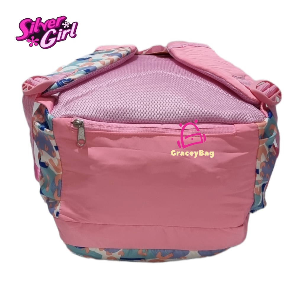 Gracey Bag 70165 Tas Ransel Sekolah Anak Perempuan Silvergirl