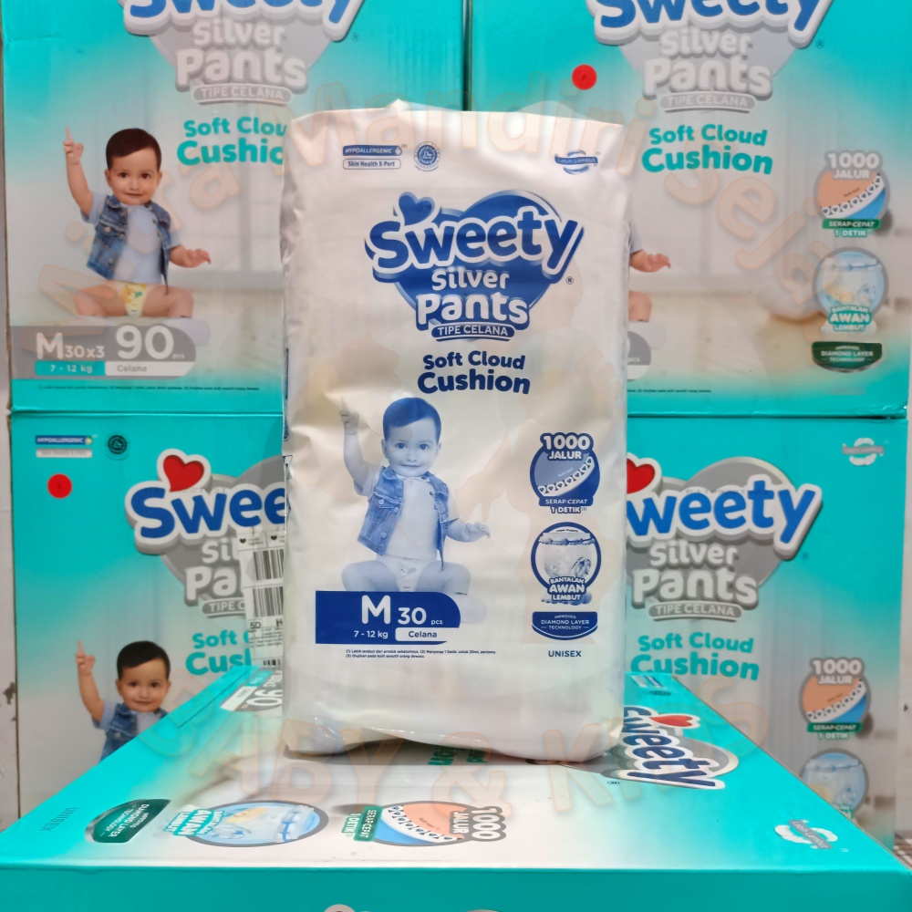 Sweety Silver Pants M 30 E-Commerce Packaging