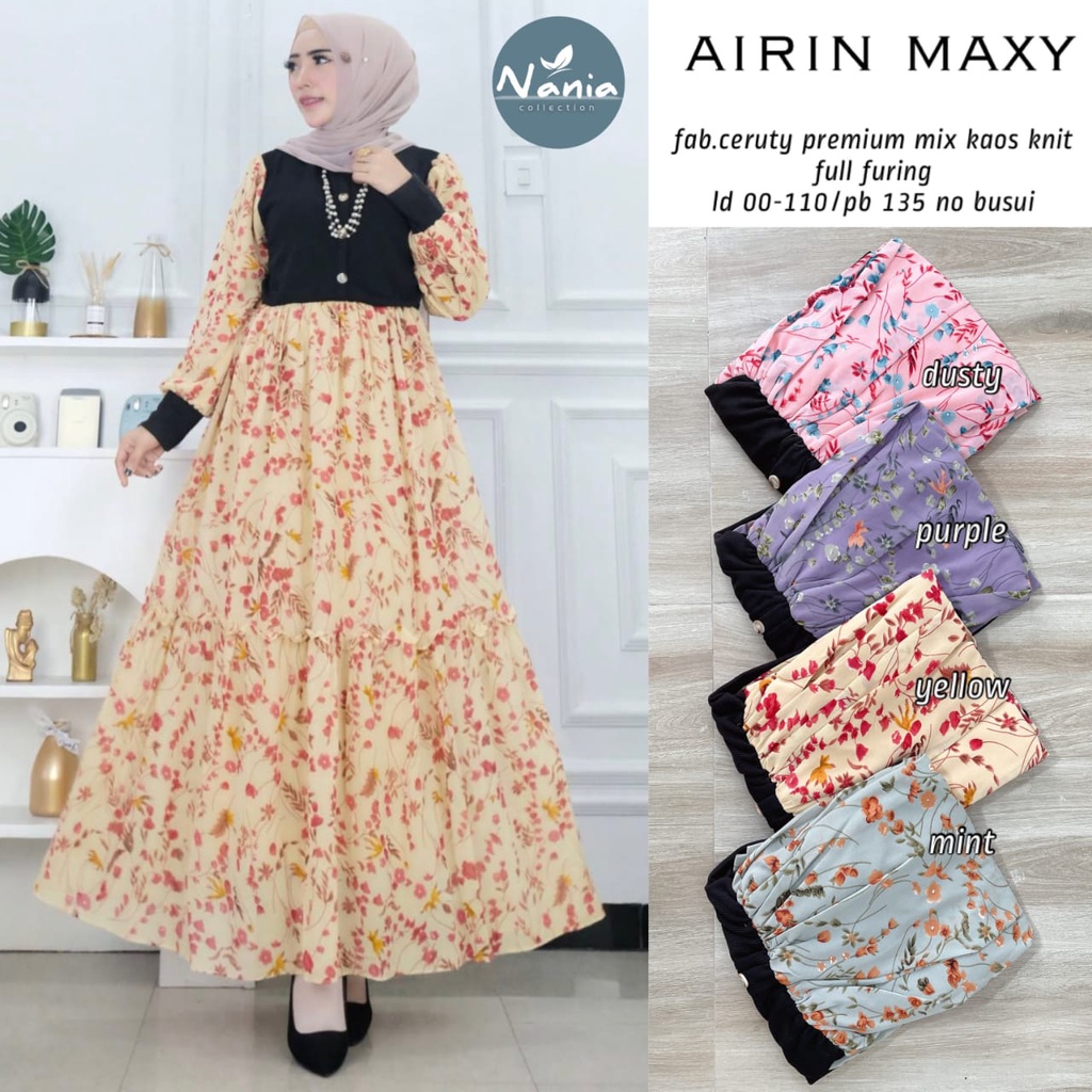 AIRIN MAXI DRESS ORIGINAL NANIA
