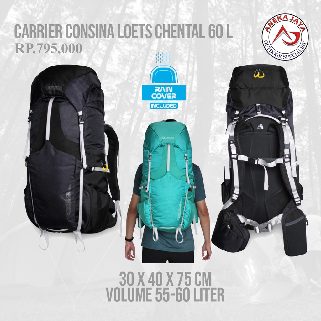 CARRIER CONSINA LOETS CHENTAL 60 LITER